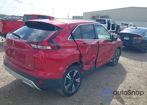 2025 Mitsubishi Eclipse Cross Black Edition S-Awc/Se S-Awc/Sel S-Awc from USA, damaged, VIN JA4ATWAA4SZ008374